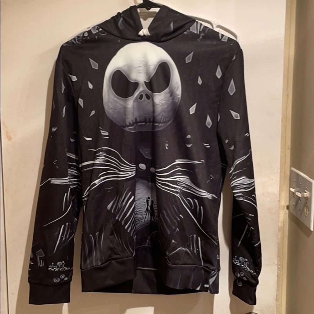 Brand new Jack Skelengton pull over hoodie size S